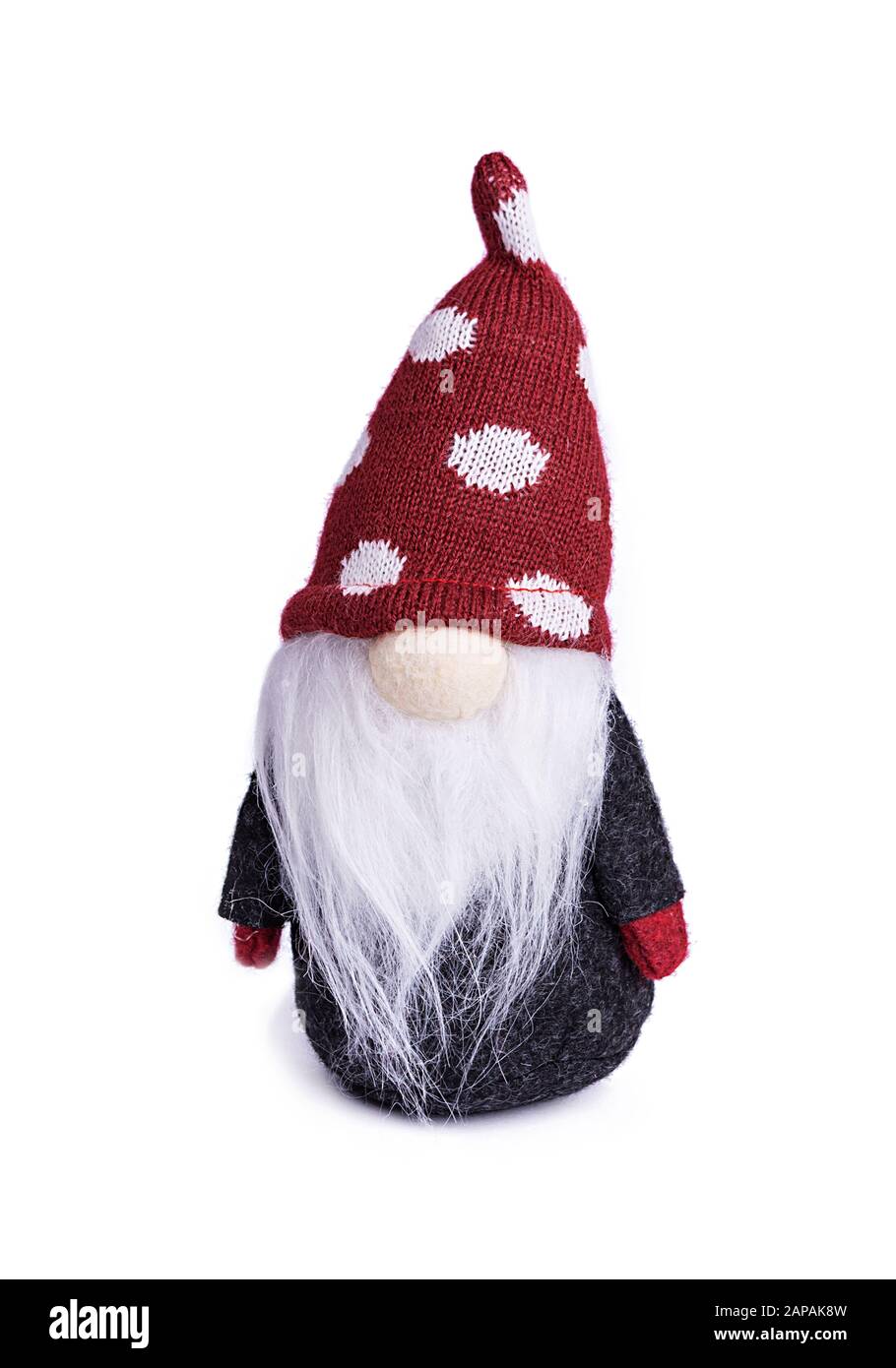 Christmas dwarfs isolated on white background Stock Photo