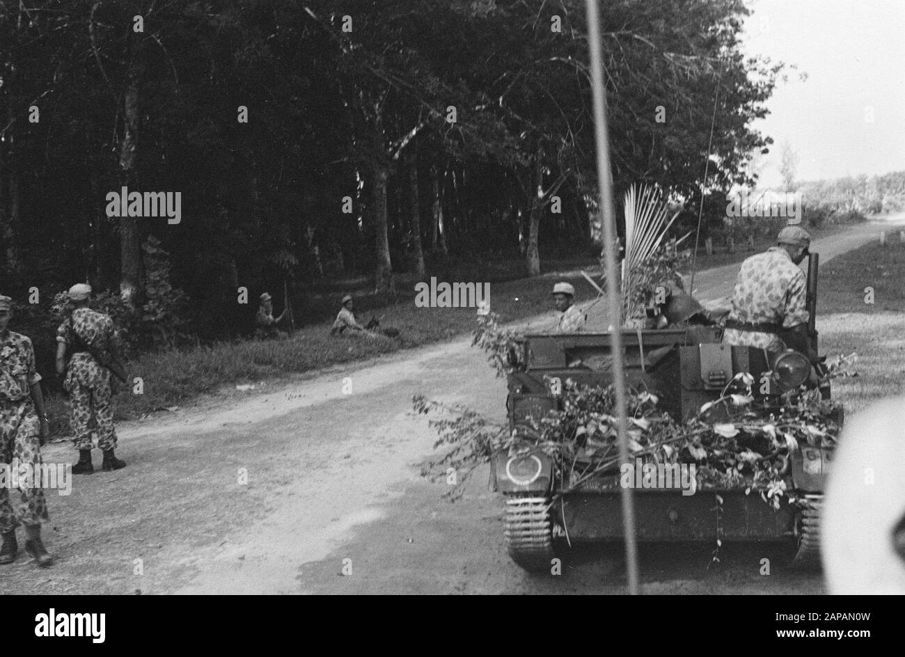 Loeboek Pakem en Baoengan Description: Collection Photo Collection Service for Army Contacts Indonesia, photon number 7551 Date: 29 July 1948 Location: Indonesia, Dutch East Indies, Sumatra Stock Photo