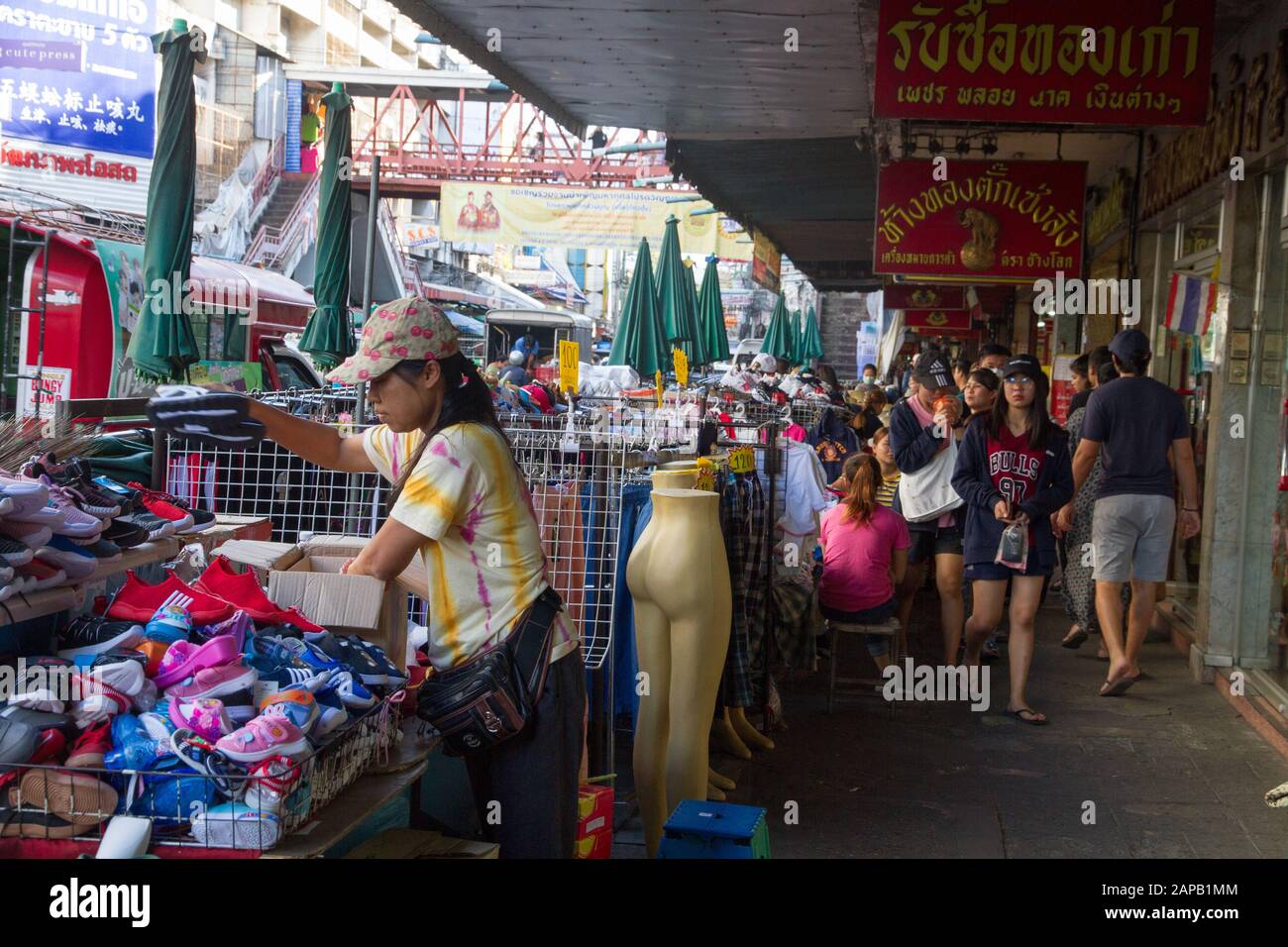 Market Thailand Chiang Mai city Stock Photo - Alamy