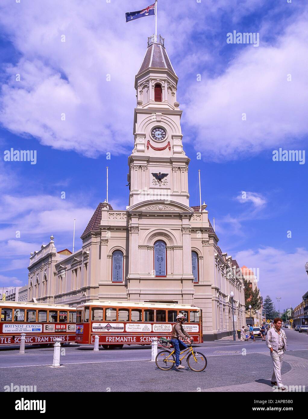 Freemantle Town Hall, William Street, Freemantle, Western Australia, Australia Stock Photo