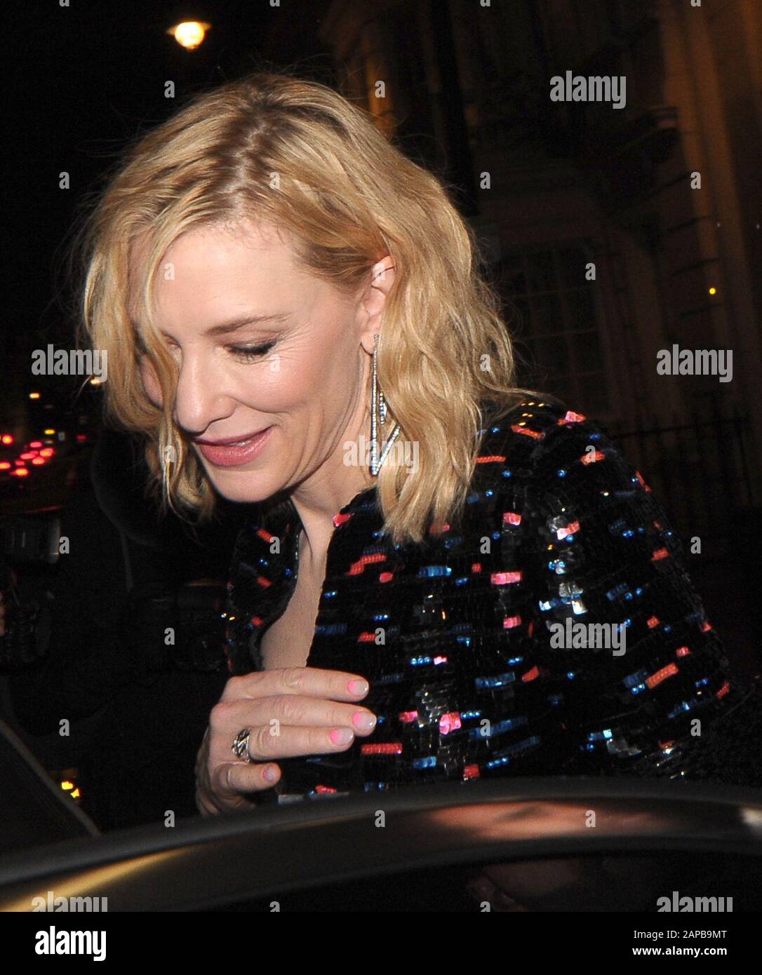 Cate Blanchett Departs the Harper's Bazaar Women of the Year Awards