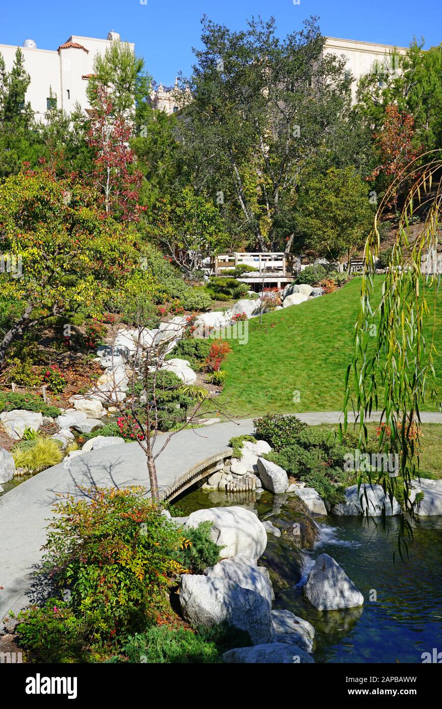 San Diego Ca 5 Jan 2020 View Of The Japanese Friendship Garden