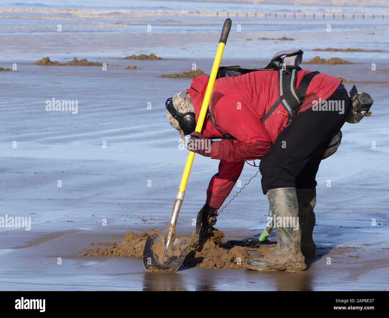 Metal detecting beach hires stock photography and images Alamy