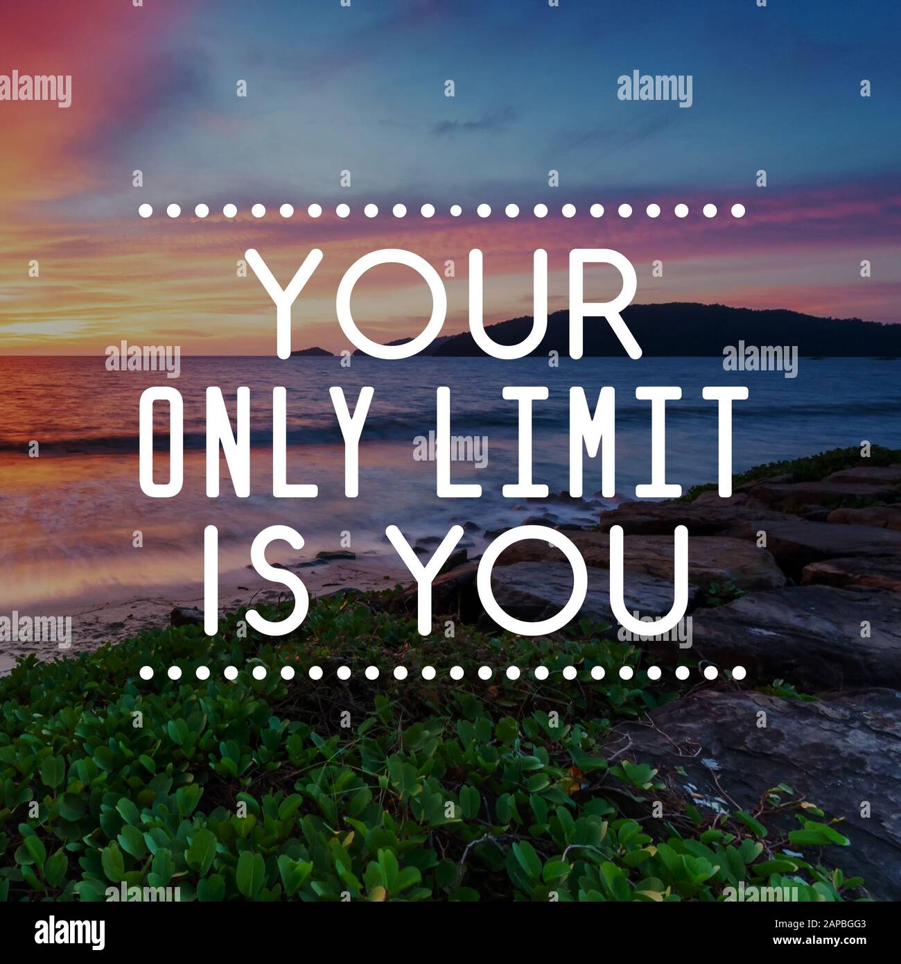 Motivational And Life Inspirational Quotes Your Only Limit Is You Blurry Background Stock Photo Alamy Motivational And Life Inspirational Quotes Your Only Limit Is You Blurry Background Stock Photo Alamy