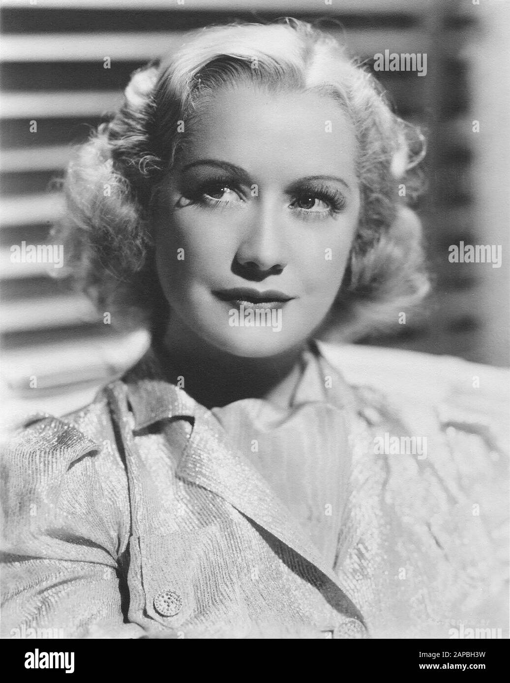 MIRIAM HOPKINS (1902-1972) American film actress about 1935 Stock Photo ...