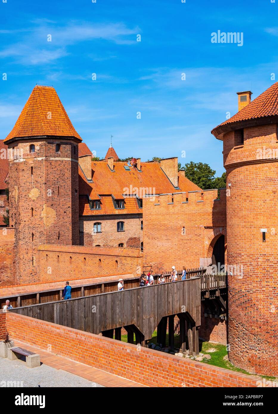 Malbork lower castle hi-res stock photography and images - Alamy