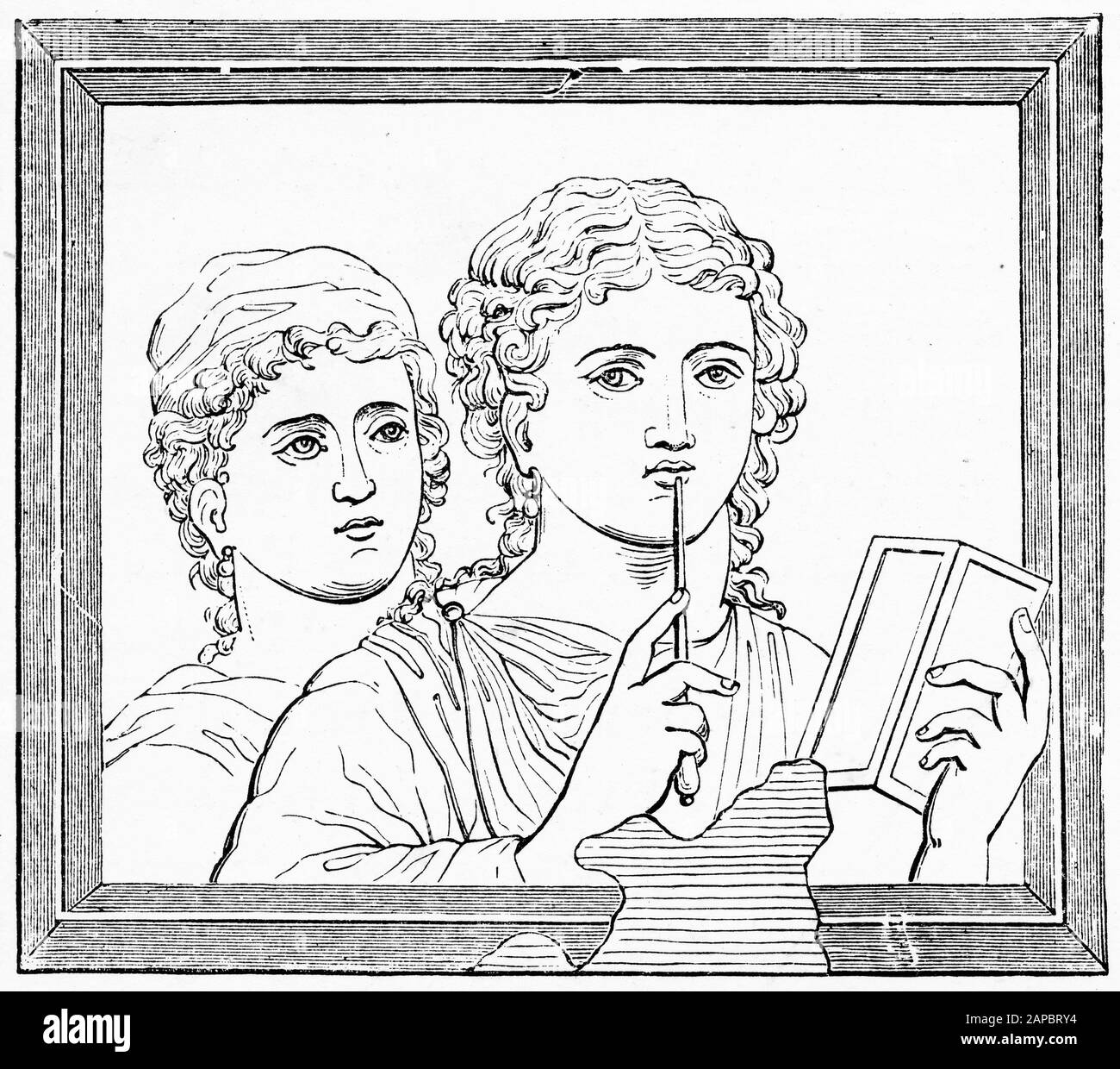 Roman stylus and writing tablet hires stock photography and images Alamy