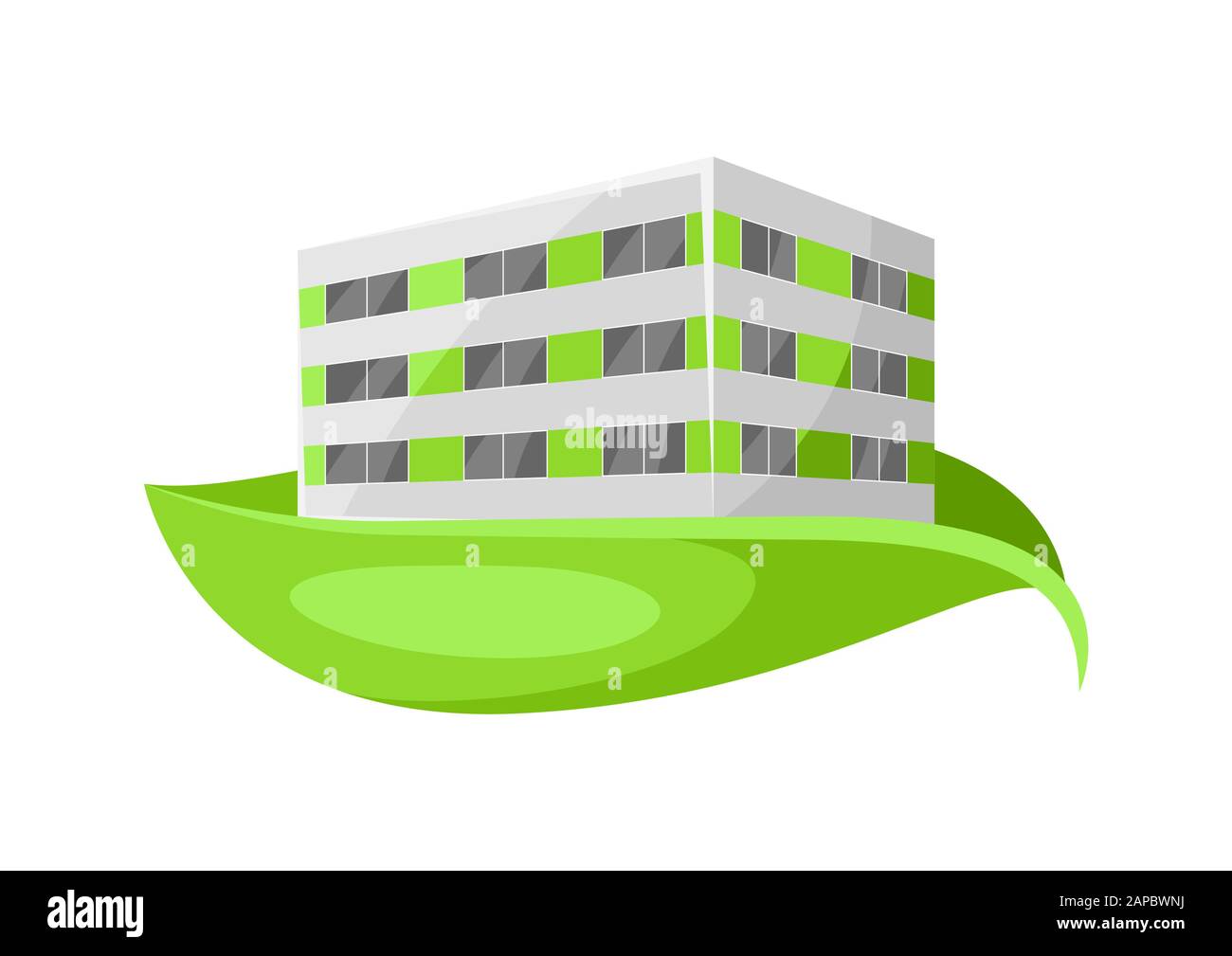 Green house concept illustration Stock Vector Image & Art - Alamy