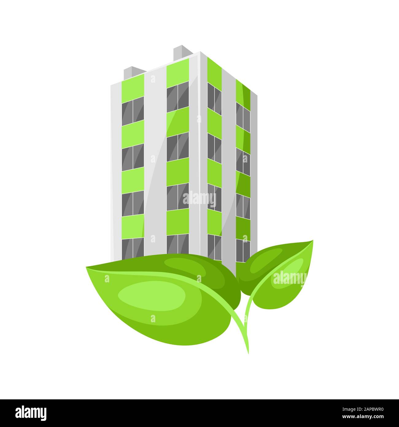 Green house concept illustration Stock Vector Image & Art - Alamy