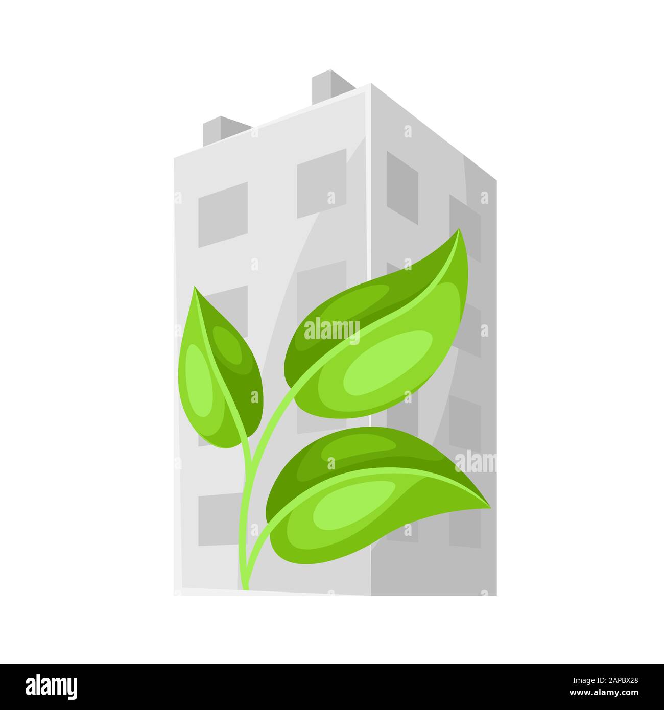 Green house concept illustration Stock Vector Image & Art - Alamy
