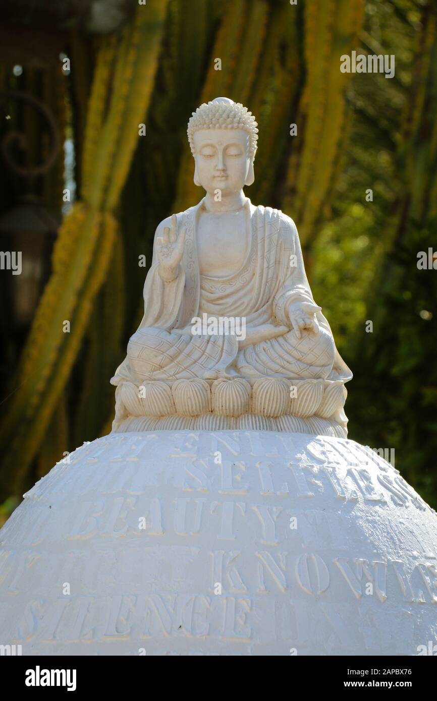 Buddha in Ojai Stock Photo