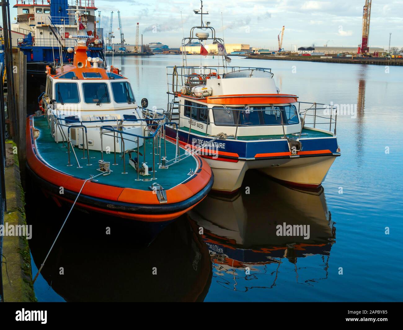 Harbour masters boat hires stock photography and images Alamy