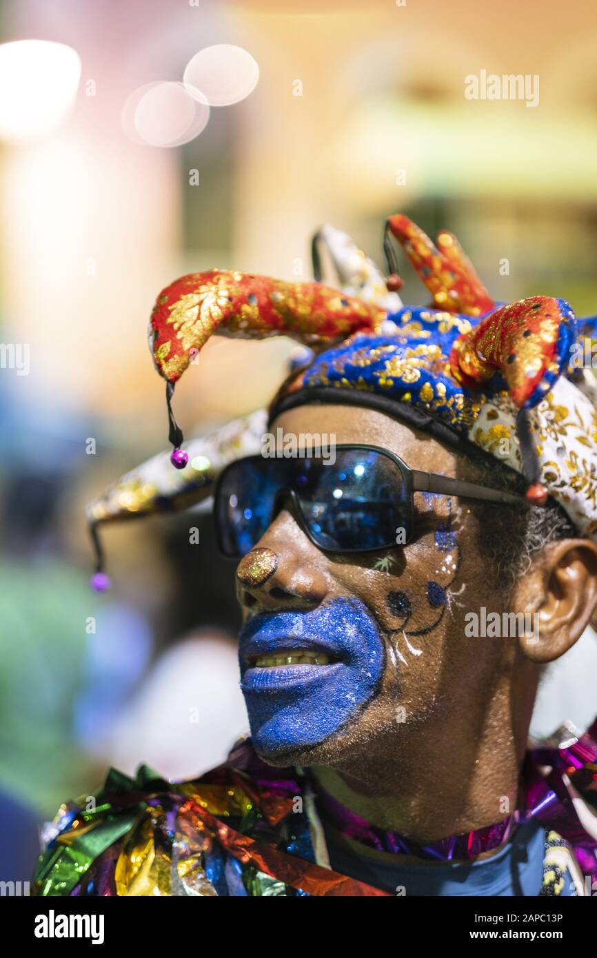 Brazilian Carnival 2019 -  in Salvador, Bahia, Brazil Stock Photo