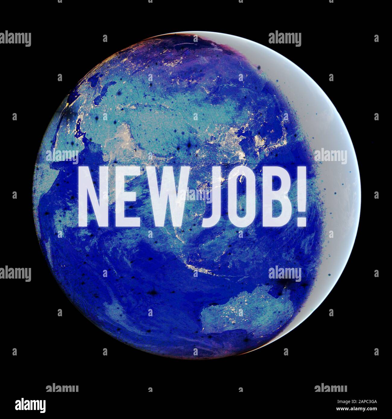 Conceptual Hand Writing Showing New Job Concept Meaning Recently Having Paid Position Of Regular Employment Elements Of This Image Furnished By Nasa Stock Photo Alamy