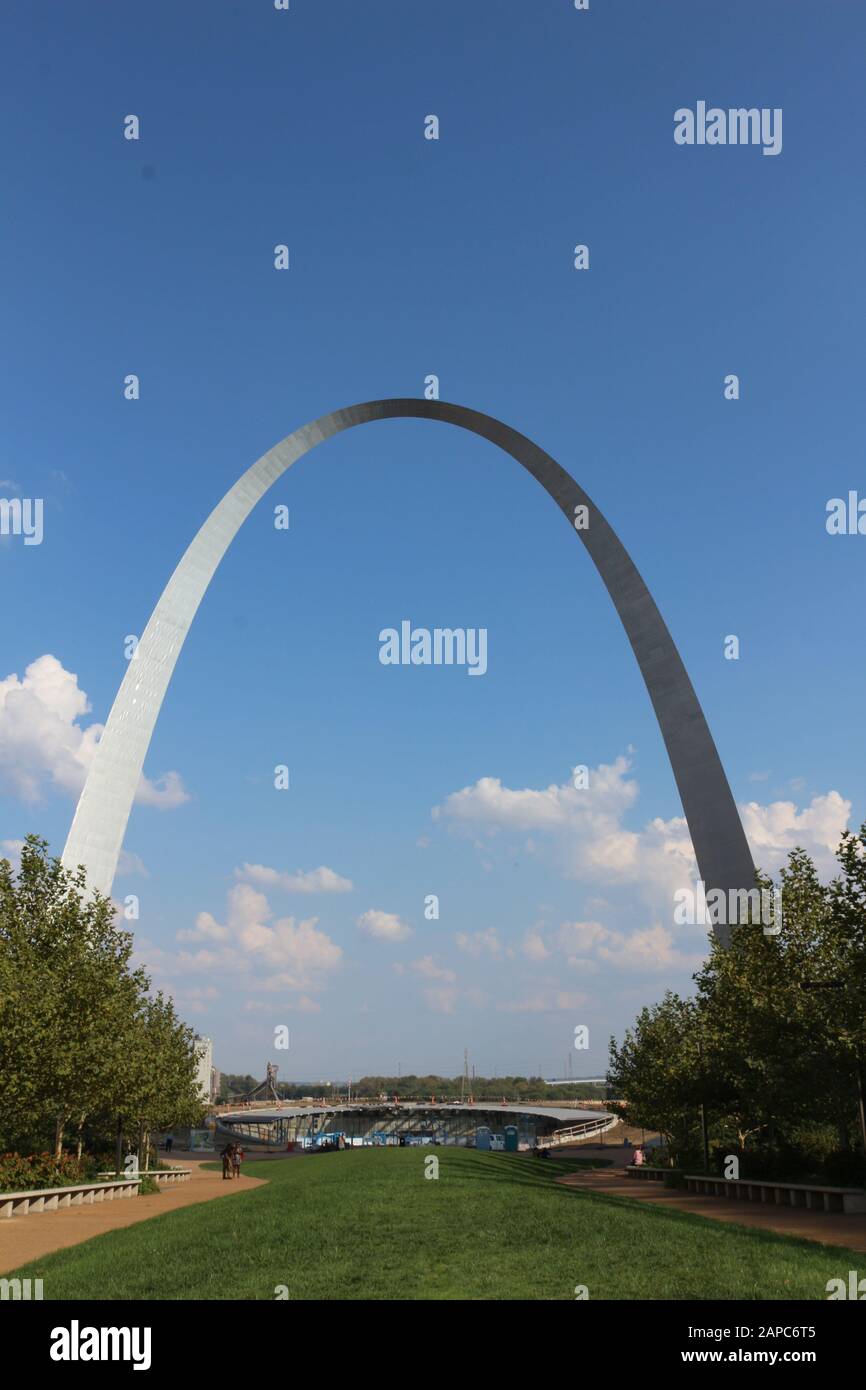 St Louis Gateway Arch Stock Photo