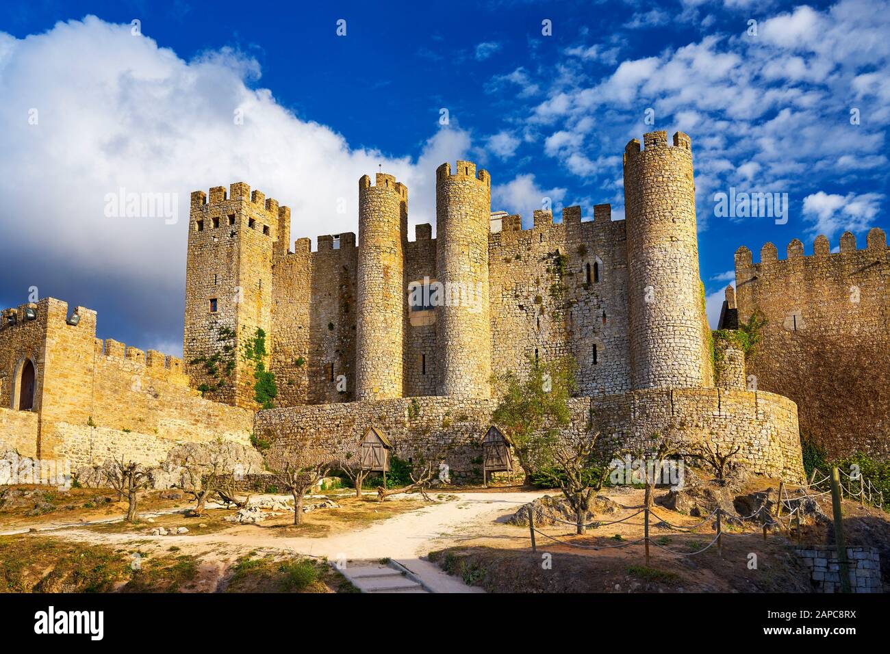 Obidos Castle, Portugal Stock Photo