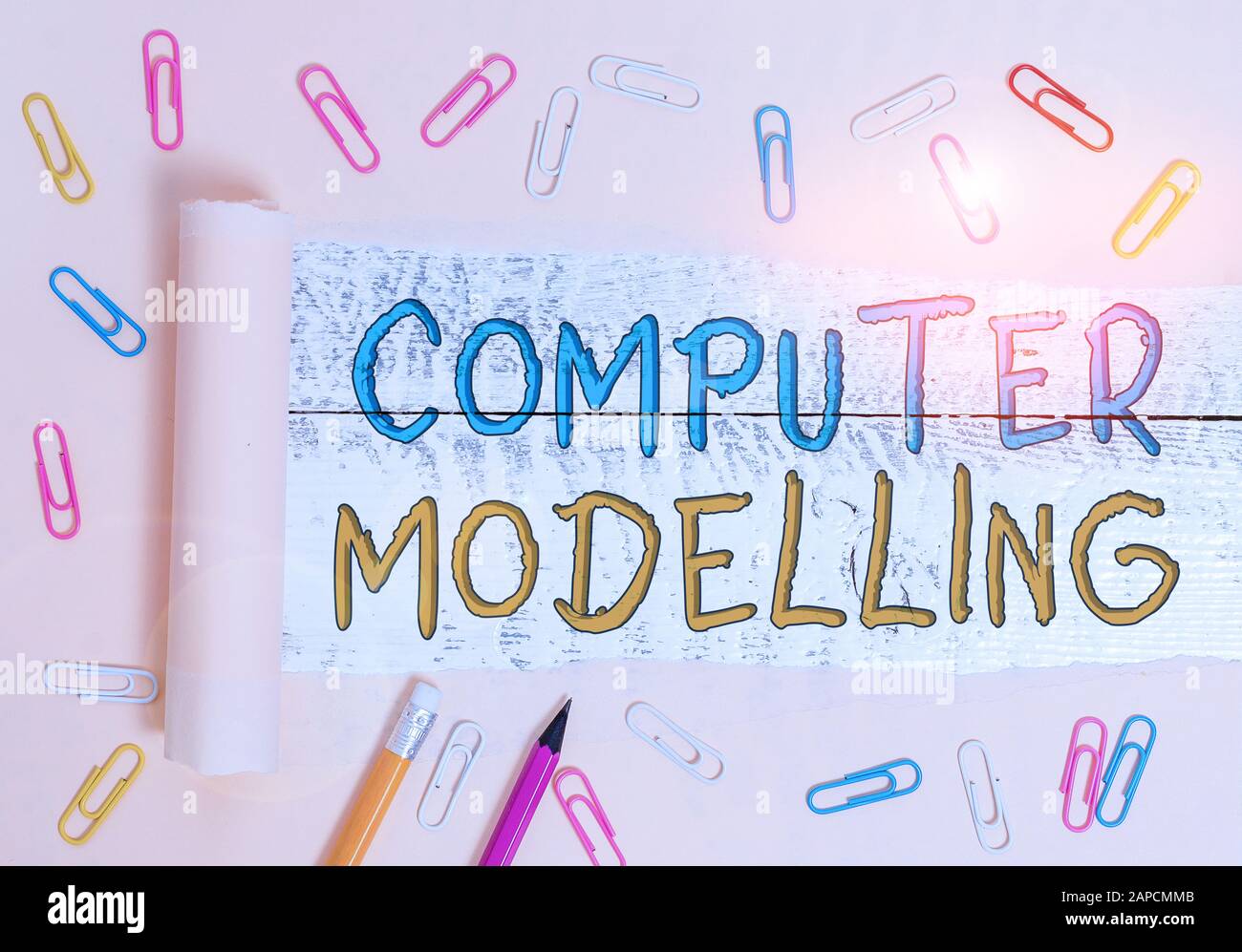 Text sign showing Computer Modelling. Business photo showcasing using a ...