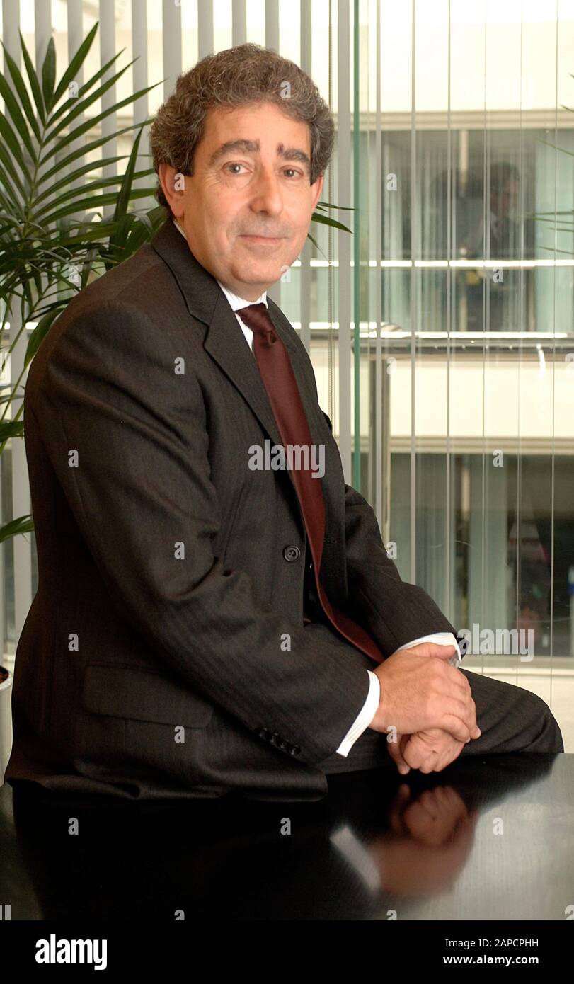 Ron Sandler chairman of Northern Rock building society appointed by the British Government during its three-year nationalisation in 2008. Stock Photo