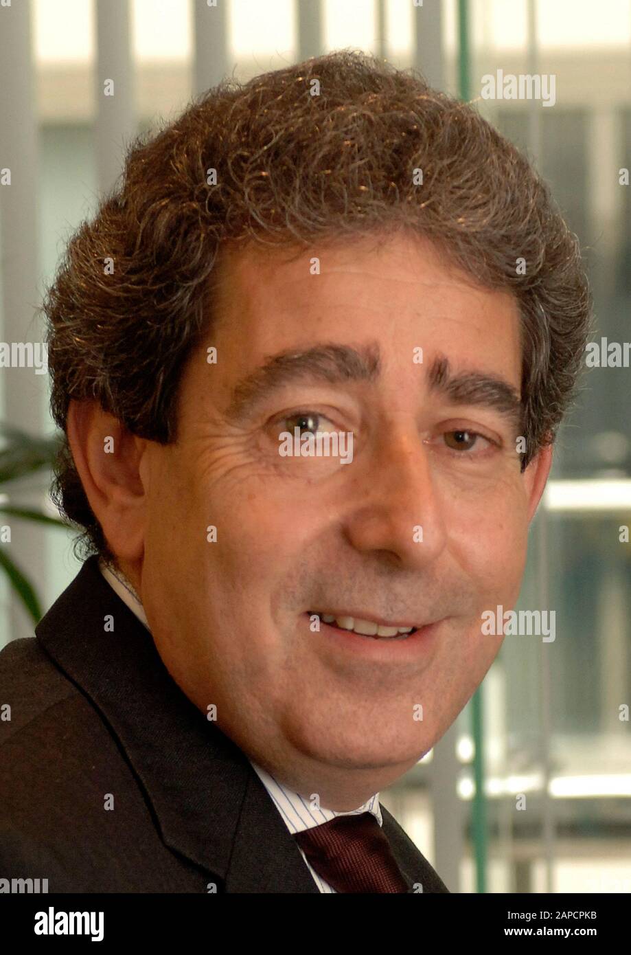 Ron Sandler chairman of Northern Rock building society appointed by the British Government during its three-year nationalisation in 2008. Stock Photo