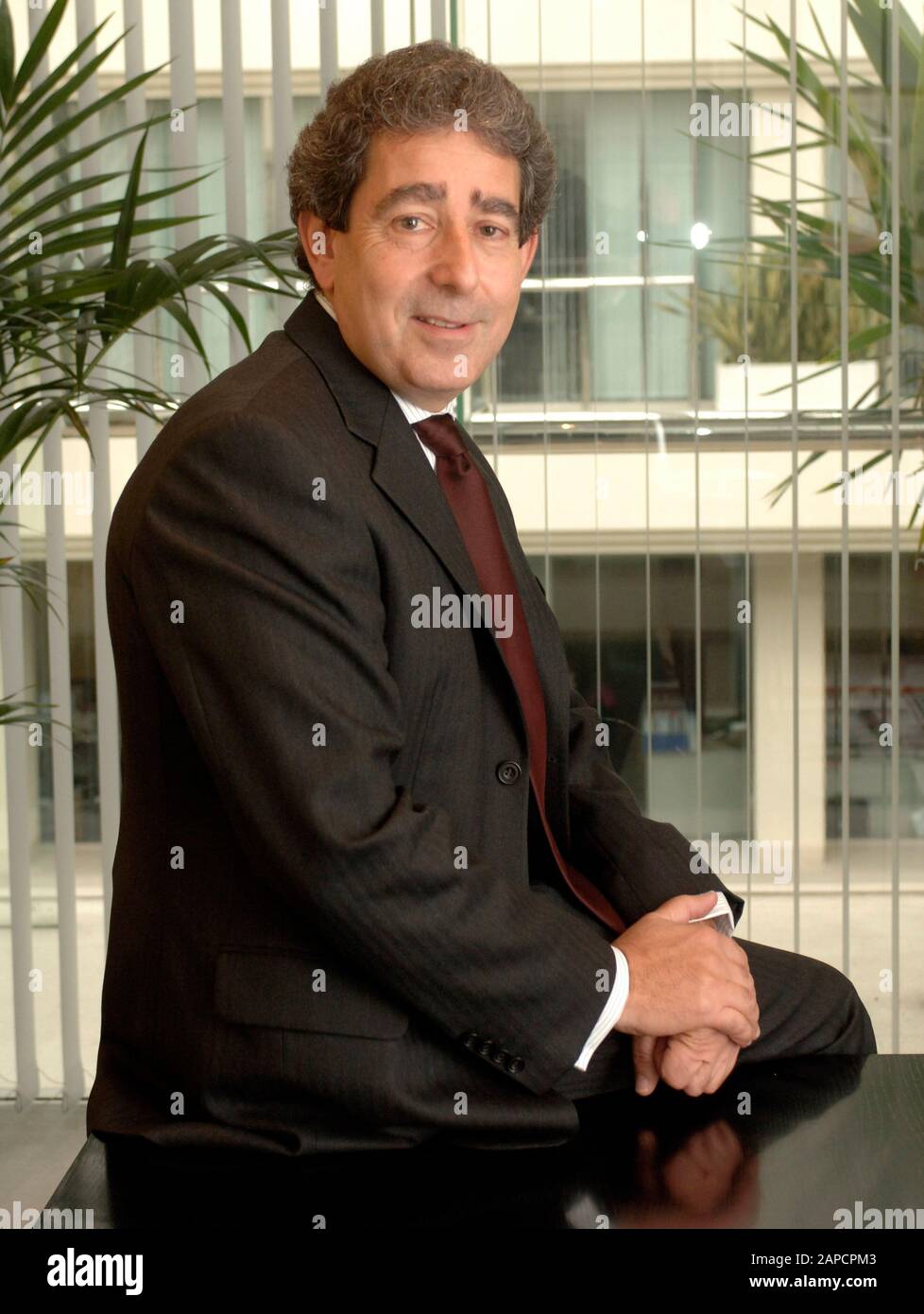 Ron Sandler chairman of Northern Rock building society appointed by the British Government during its three-year nationalisation in 2008. Stock Photo