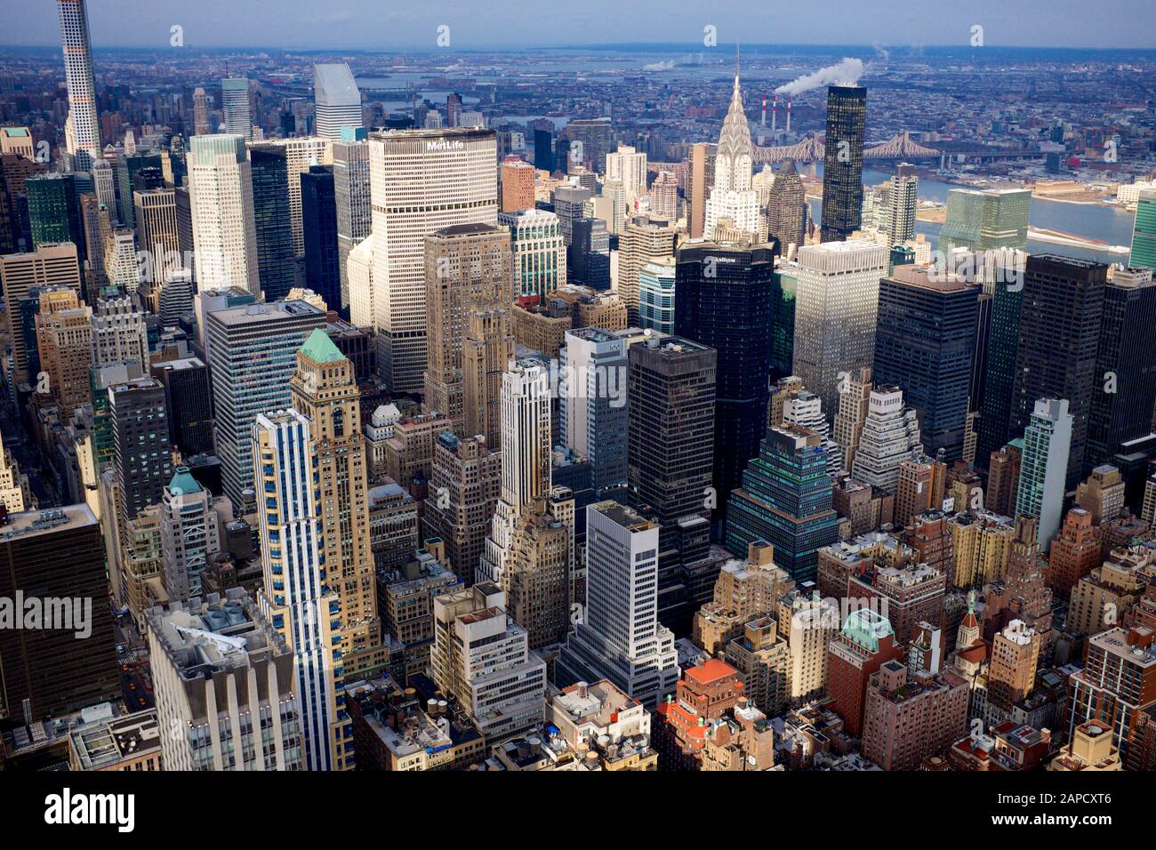 New York City buildings overview Stock Photo Alamy
