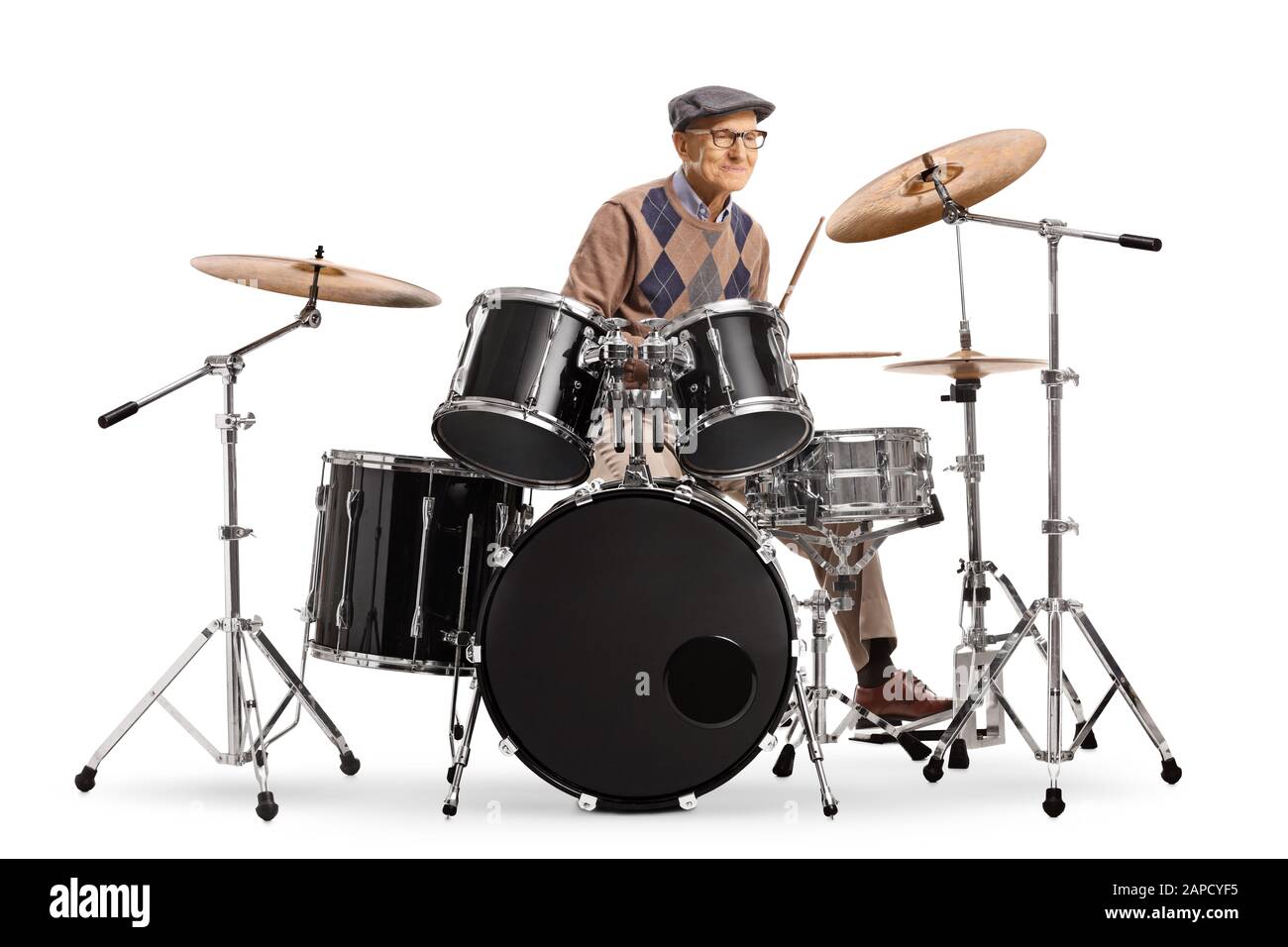 Man With Drum Cut Out Stock Images & Pictures - Alamy