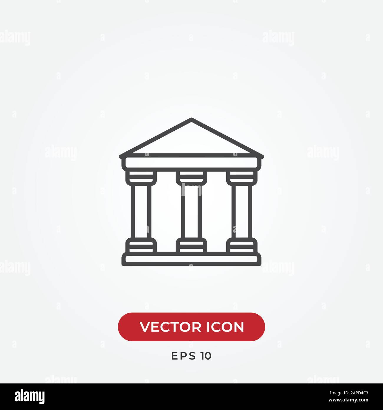 Modern sculpture and bank Stock Vector Images - Alamy