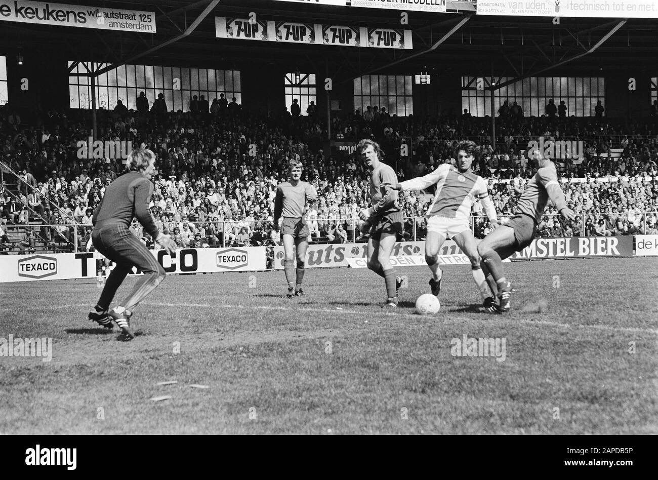 Ruud Krol of Feyenoord, in Rotterdam August 1981. Photo d'actualité
