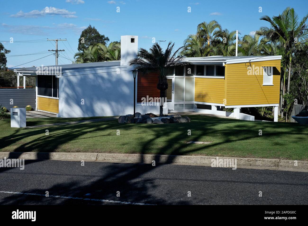 Eisenmenger House, Australian Modern, Carina, Brisbane Stock Photo