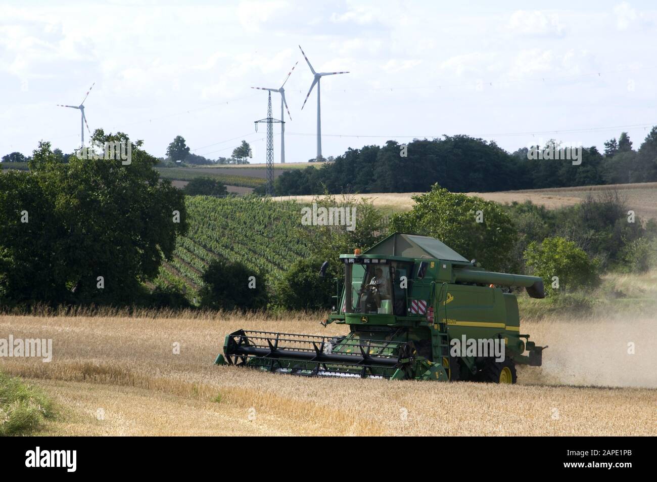 Österreich, Landwirtschaft, Mähdrescher - Austria, Agriculture