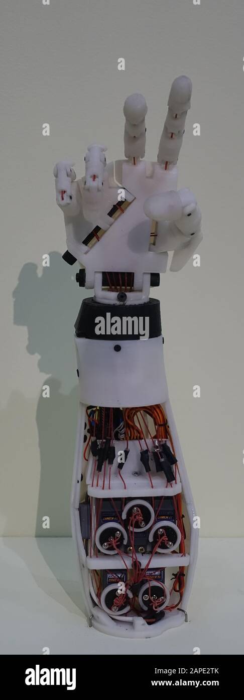 Roboterarm - Robot Arm Stock Photo