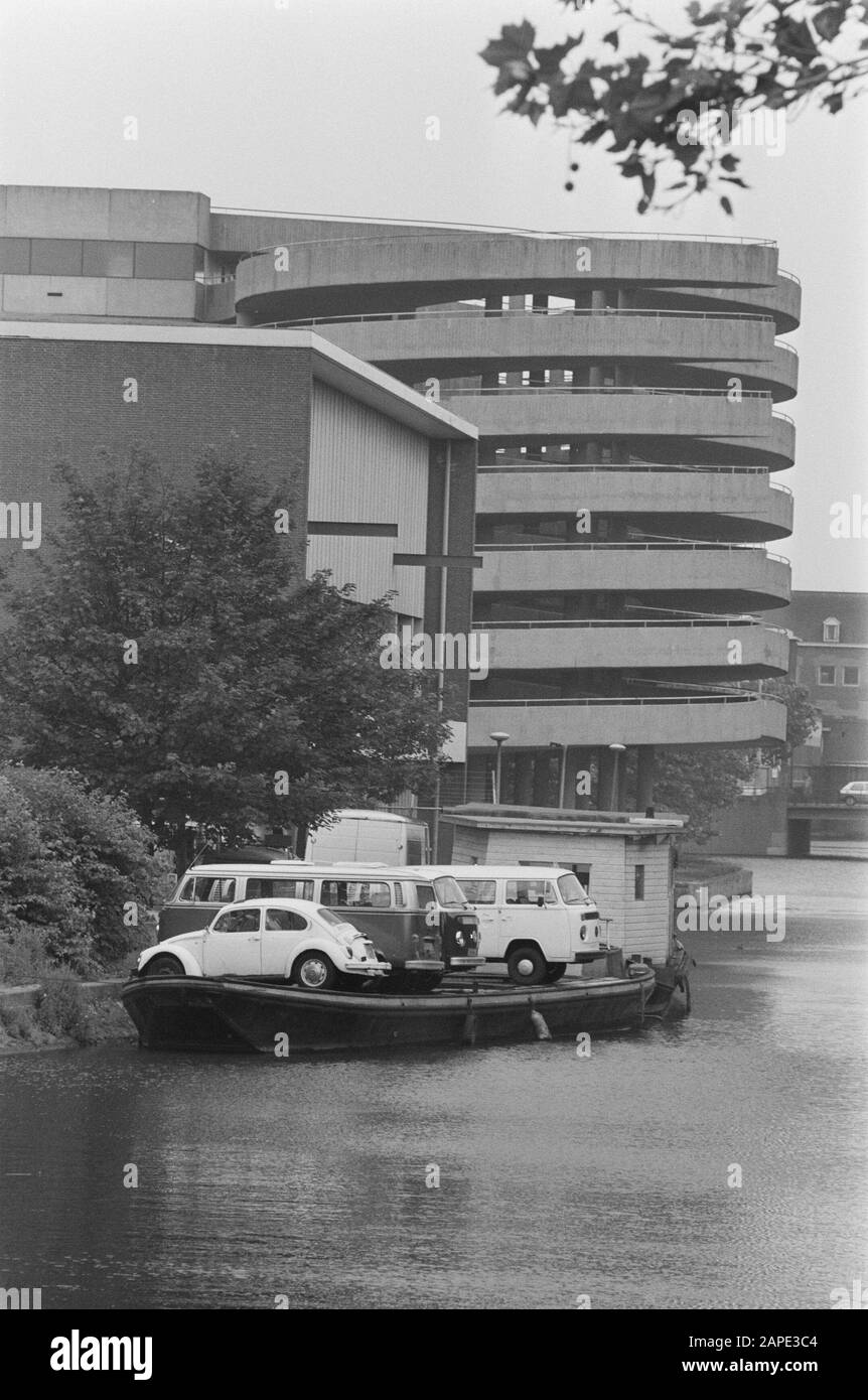 Cars on ferry boat Black and White Stock Photos & Images - Alamy
