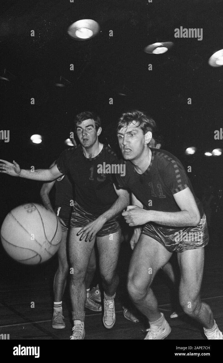 Basketball final cup competition mens Landlust against SVE. Attractive
