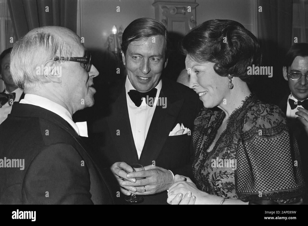 Beatrix and Claus at Bicentennial Concert at by National Symphony Orchestra of Washington DC in Concertgebouw Rostropovich Date: February 18, 1982 Keywords: concerts, conductors Personal name: Beatrix, princess, Bicentennial, Claus, prince Stock Photo