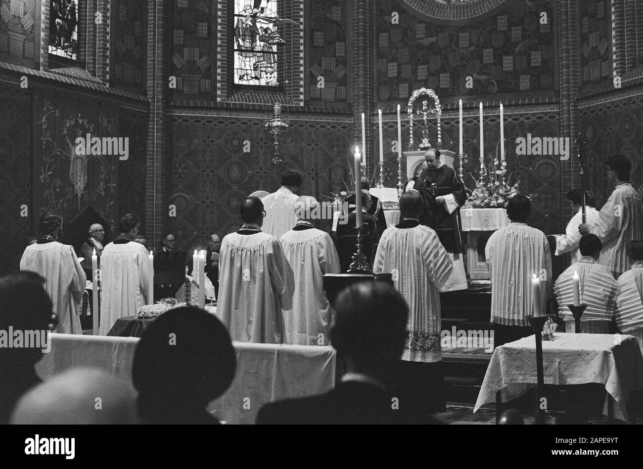 Funeral service for the old of the Old Catholic Church