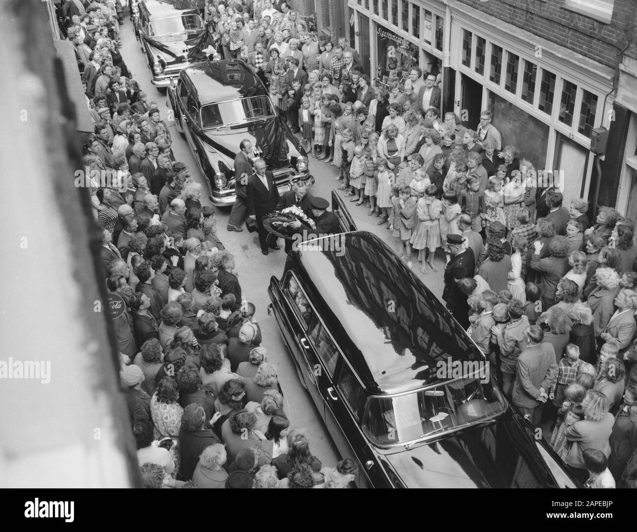 Funeral of the children of the Jordaan who died in a car accident near