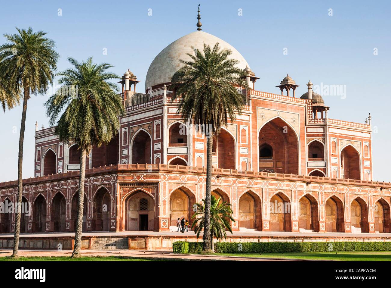 Humayun's Tomb, built in 1570, unesco world heritage, New Delhi, india ...
