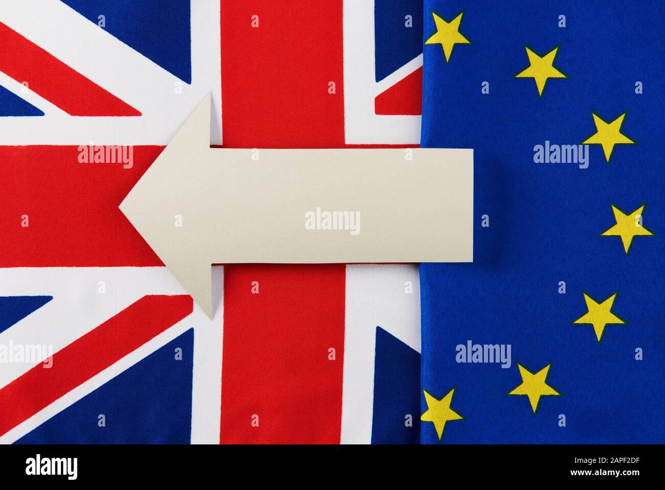 Exit the UK from the European Union Stock Photo - Alamy