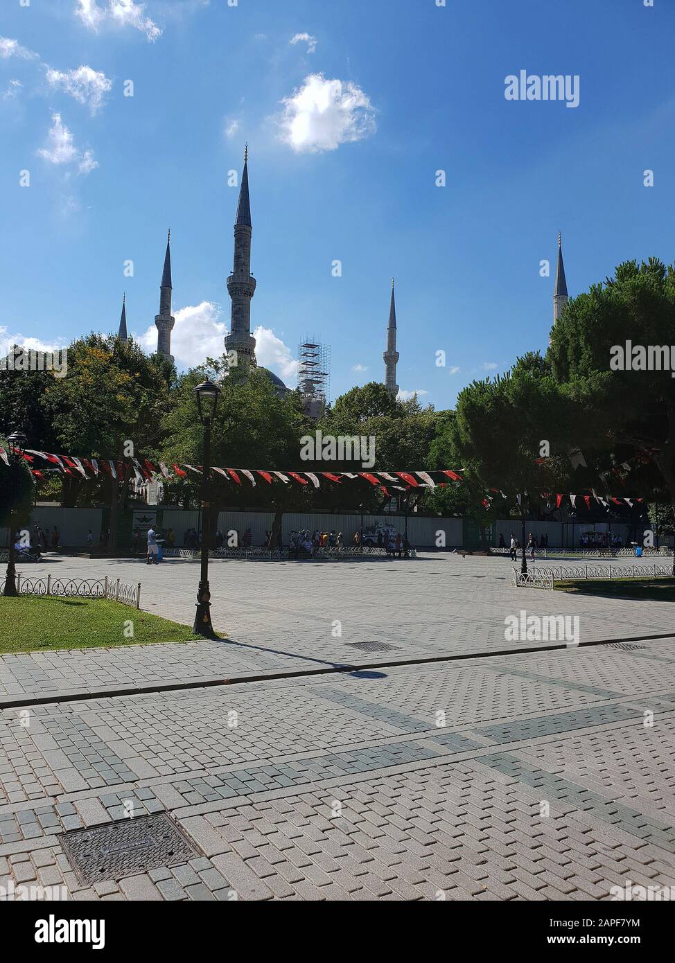 View of the Hippodrome, Istanbul, Turkey Stock Photo