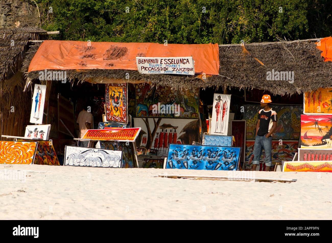 Zanzibar tinga tinga painting hires stock photography and images Alamy