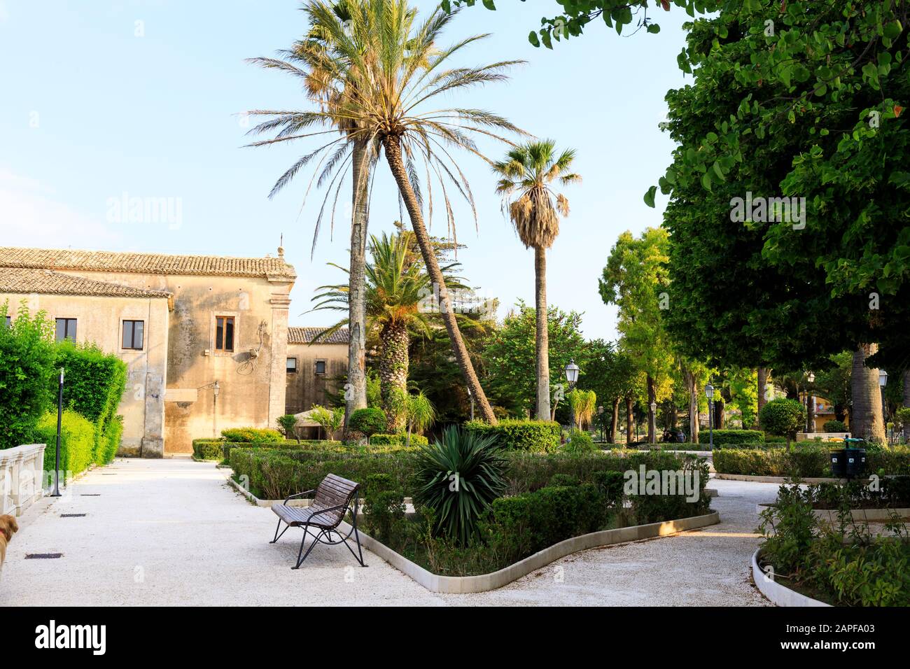 Giardino Ibleo, Ragusa, Sicily Stock Photo Alamy