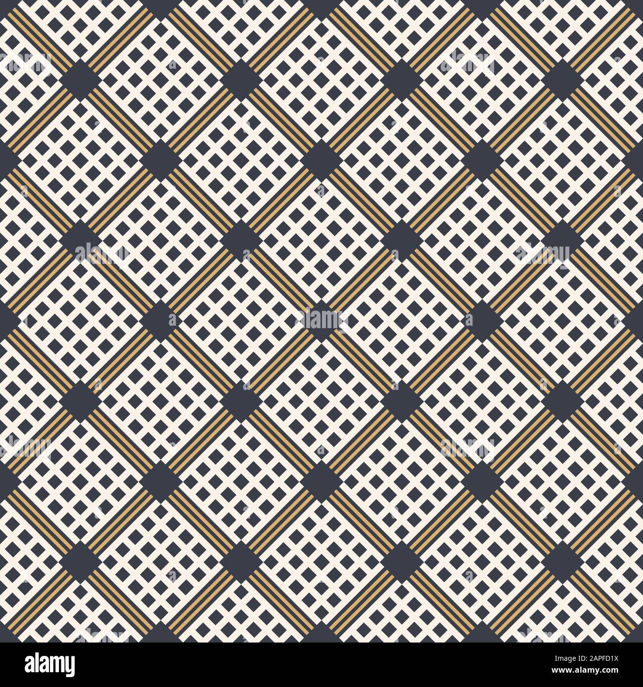 Abstract rhombuses seamless pattern. Modern stylish texture. Regularly ...