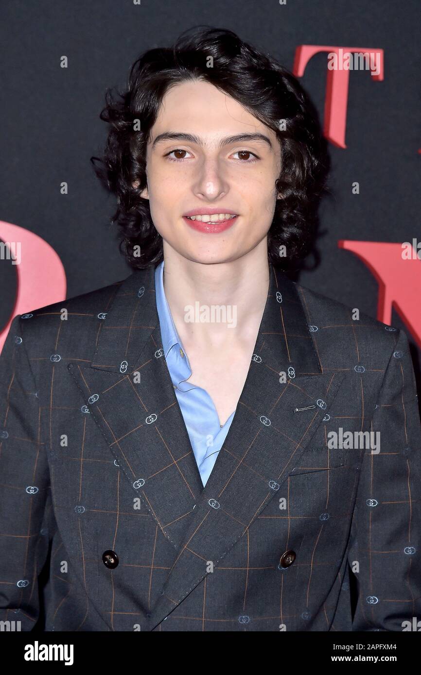 Los Angeles, USA. 21st Jan, 2020. Finn Wolfhard at the premiere of the ...