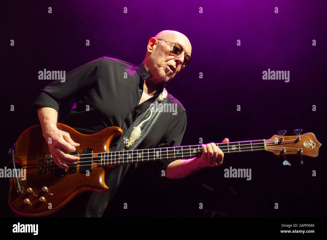 Berlin, Deutschland. 21st Jan, 2020. Pete Agnew of Nazareth live at the ...