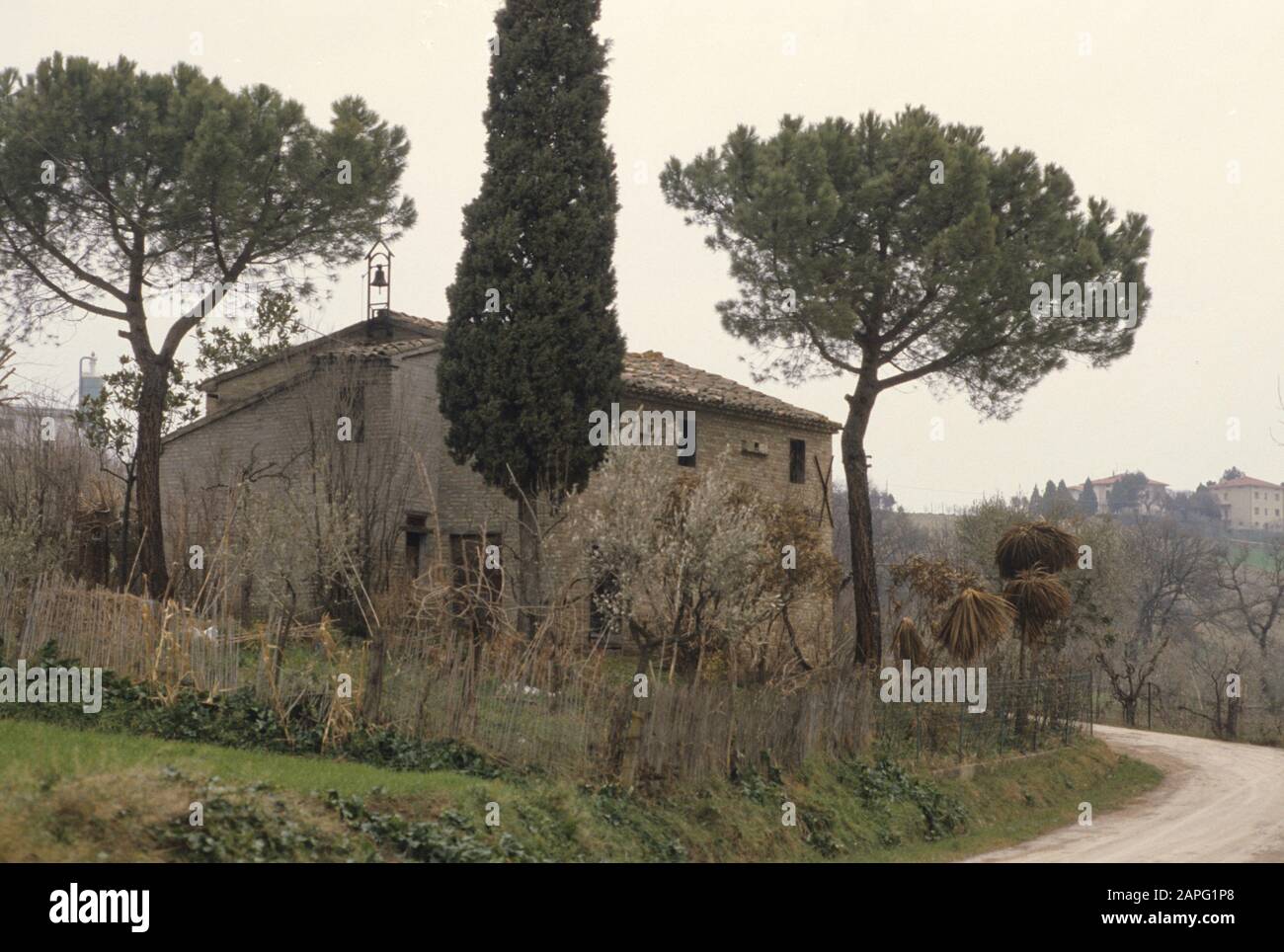 birthplace of santa maria goretti, corinaldo Stock Photo