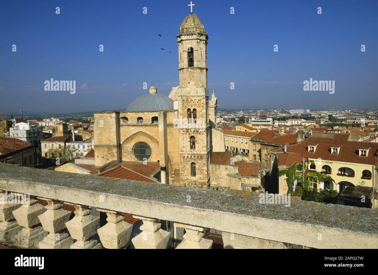 cathedral of san nicola, sassari Stock Photo