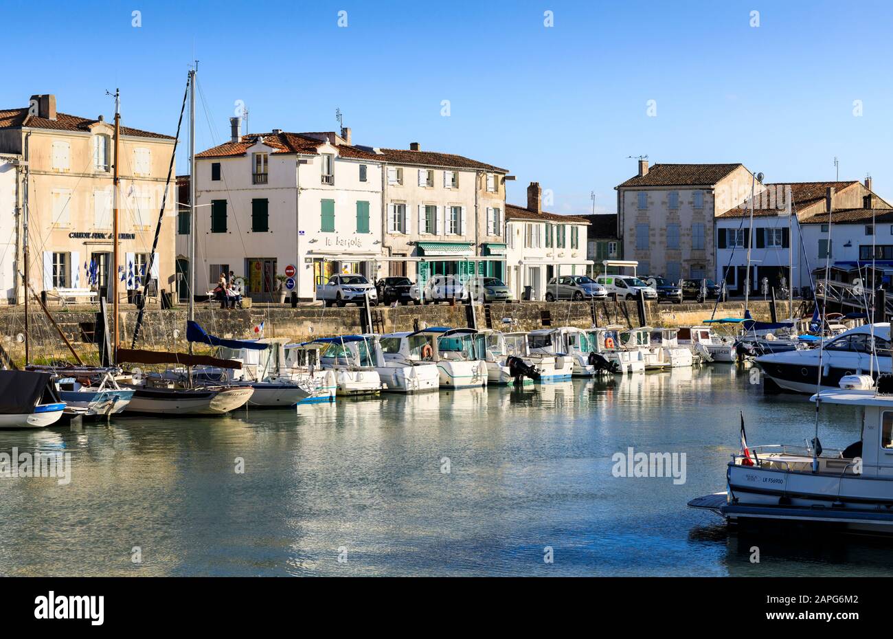 La flotte ile de re france stock photo alamy