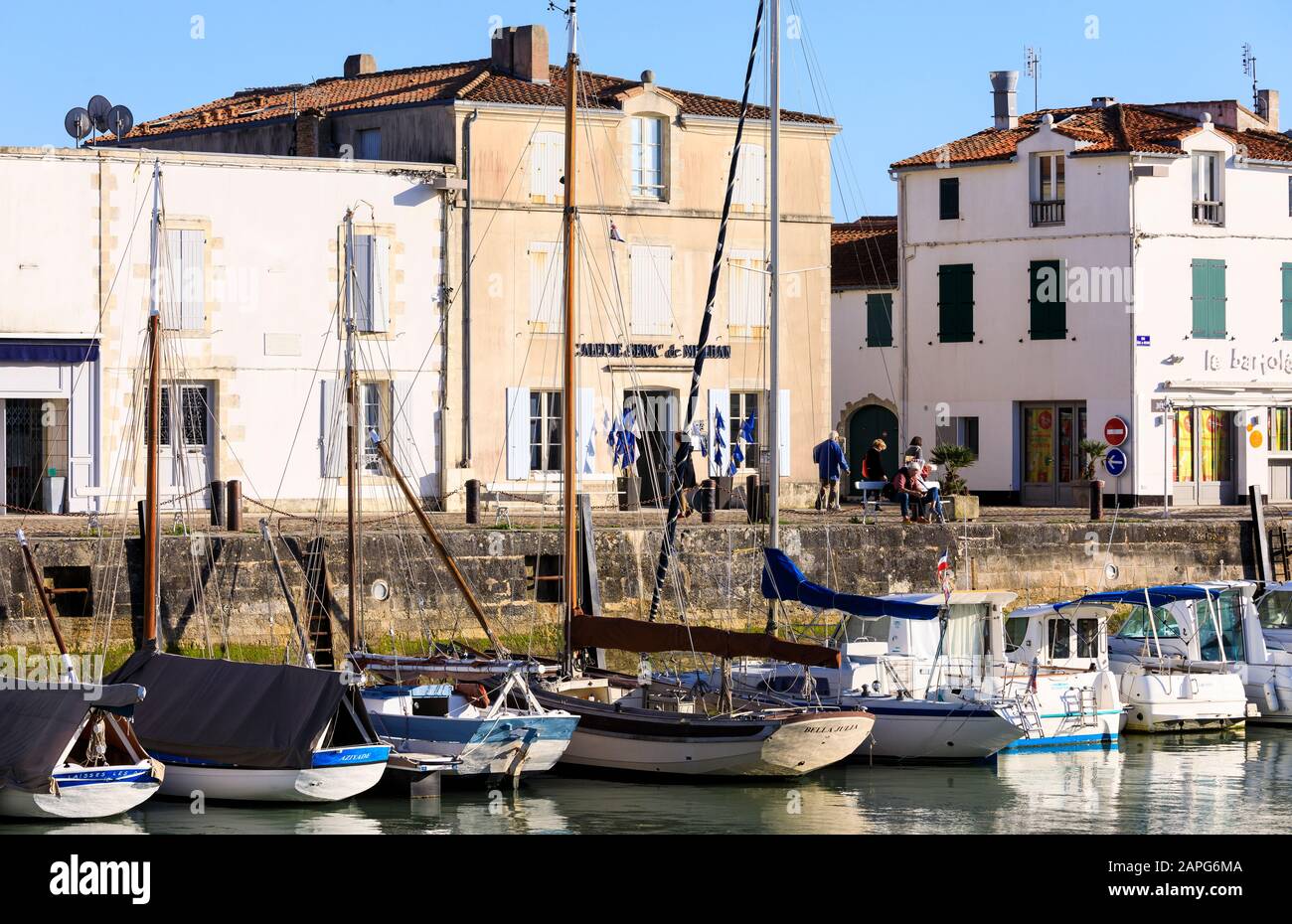 La Flotte, Ile de Re, France Stock Photo Alamy