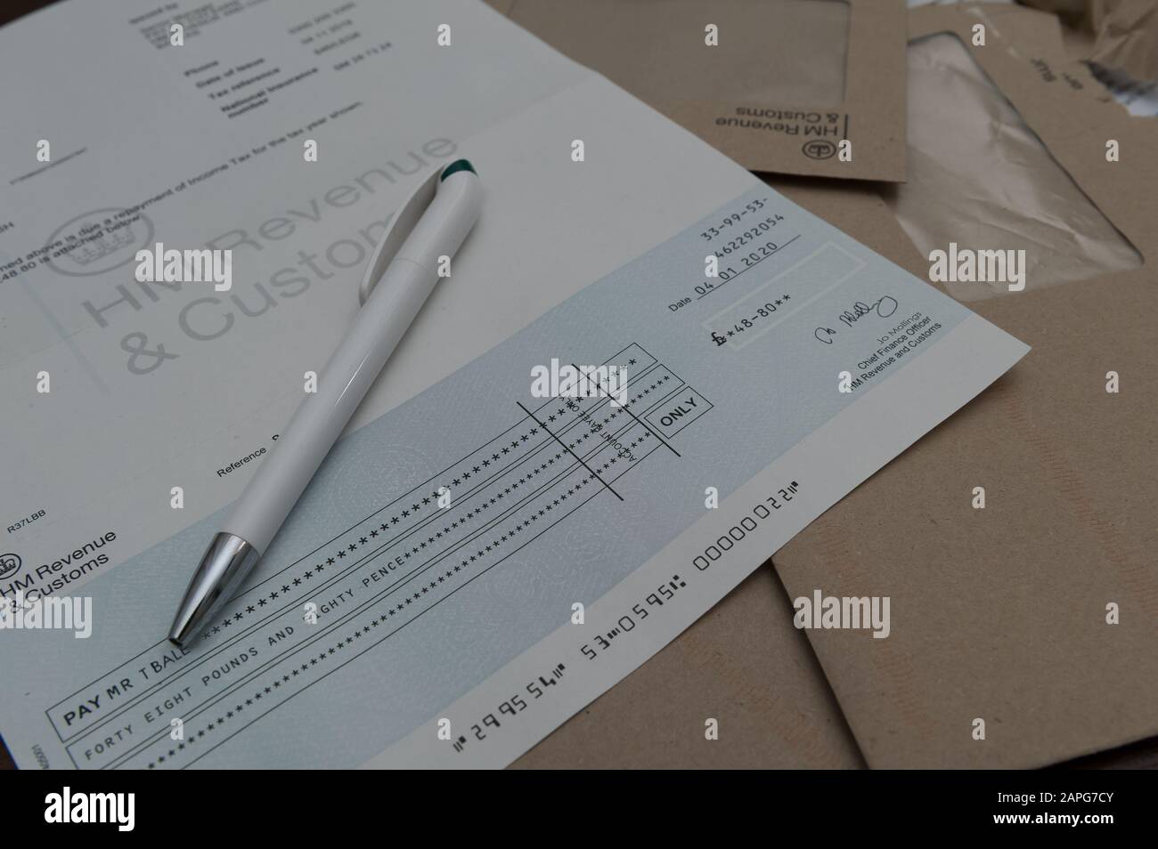 hm-revenue-and-customs-letter-hi-res-stock-photography-and-images-alamy