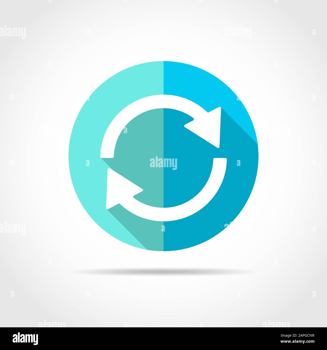 Update simple vector icon Stock Vector Images - Alamy